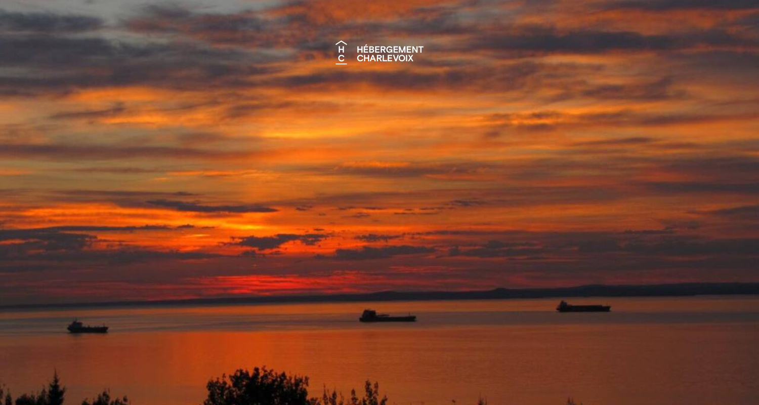 BRI-314 - Vue à couper le souffle sur le fleuve St-Laurent !